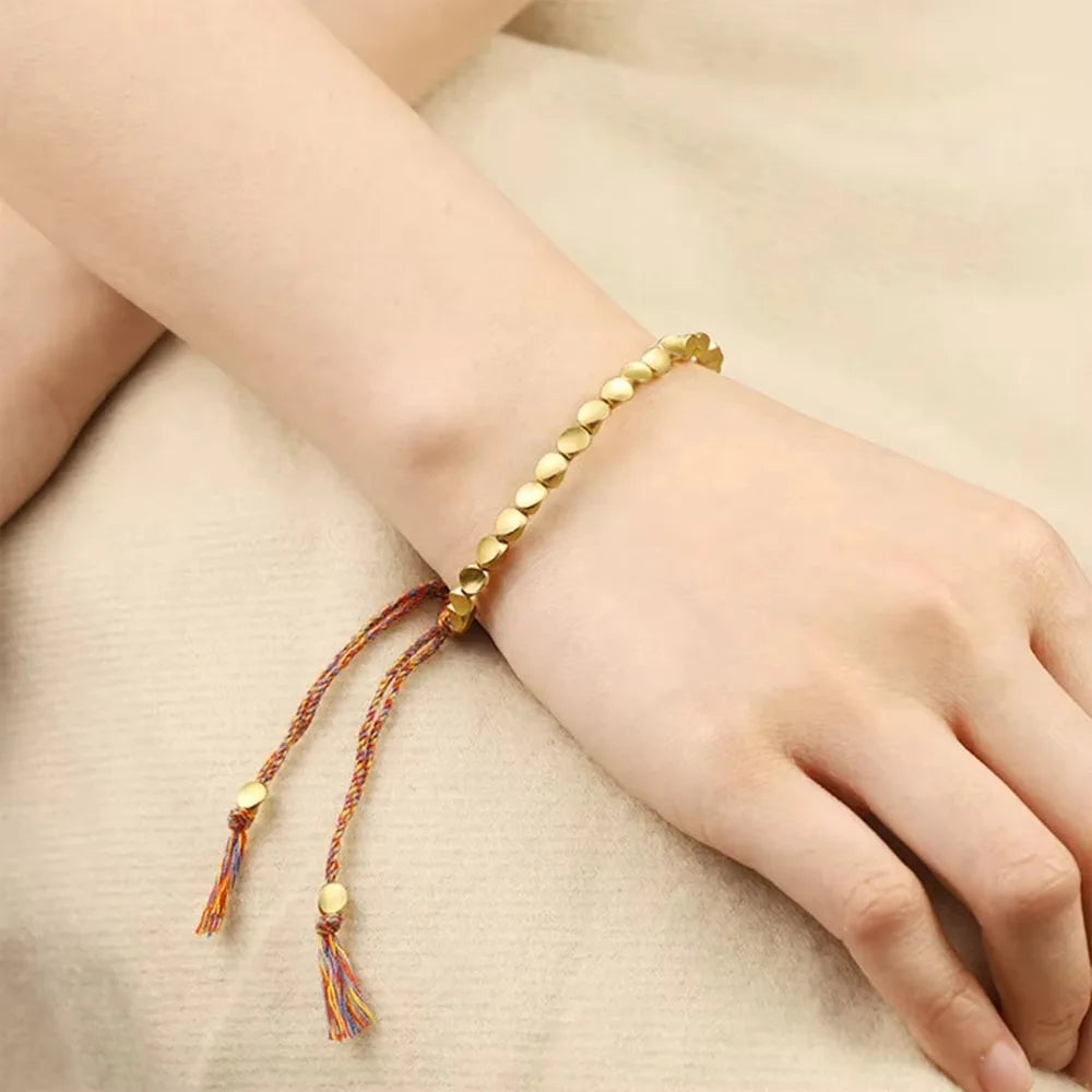 Geluksbrenger Tibetaanse Koper Armband