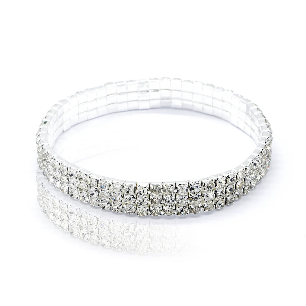 Enkelbandje met strass voor dames