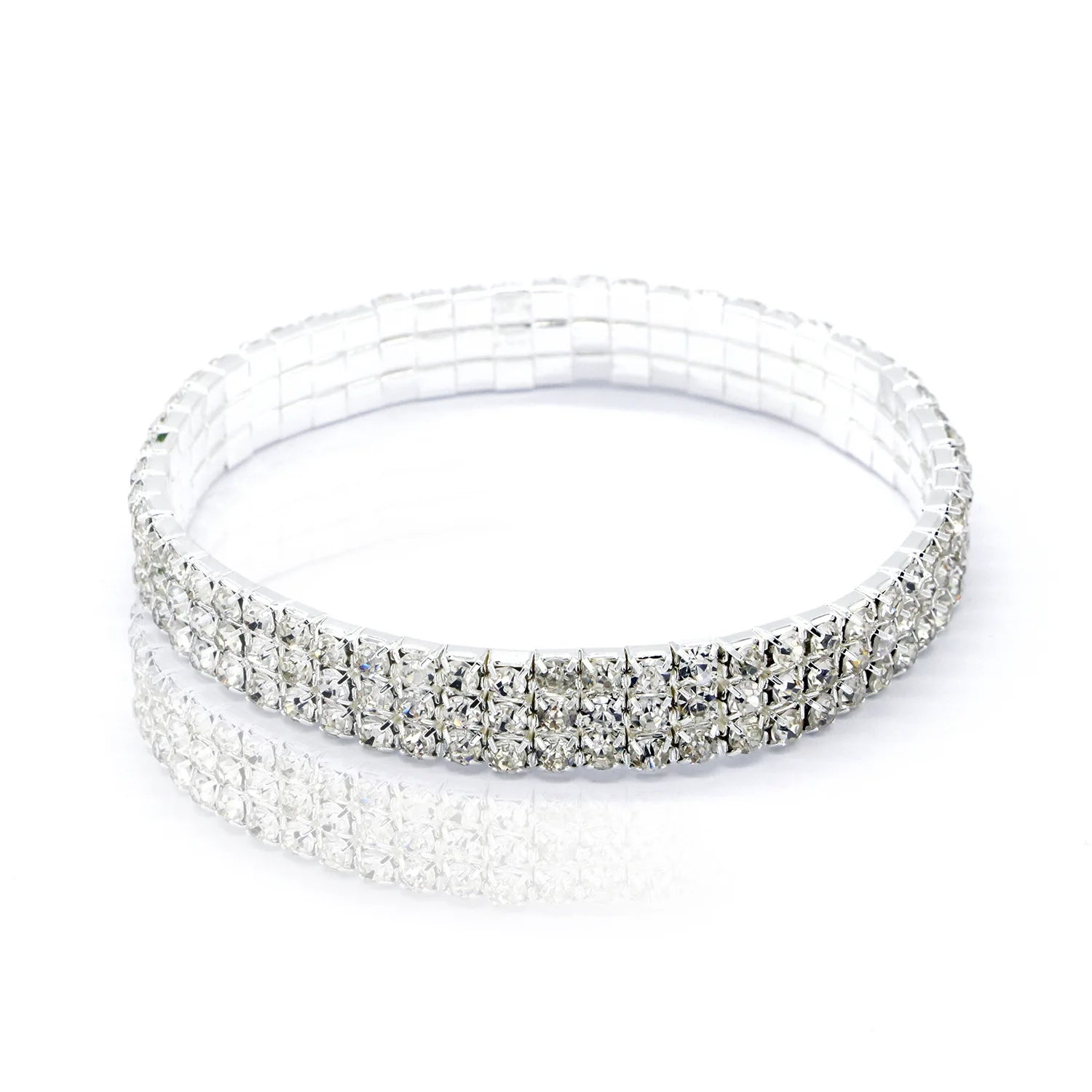 Enkelbandje met strass voor dames