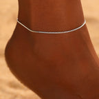 Bracelet de Cheville Fin argent