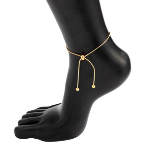 Bracelet de Cheville Noeud or