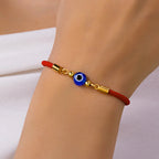 Bracelet de Protection Contre le Mauvais Oeil rouge 2