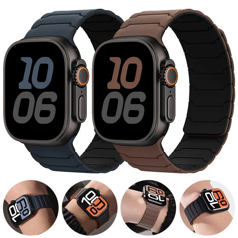 Magnetische vervangende band voor Apple Watch