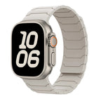Magnetische vervangende band voor Apple Watch wit