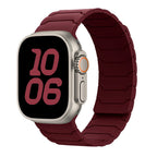 Magnetische vervangende band voor Apple Watch rood