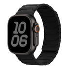 Magnetische vervangende band voor Apple Watch zwart