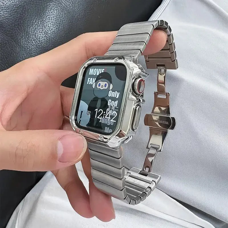Vervangende roestvrijstalen band voor Apple Watch 