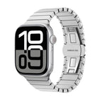Vervangende roestvrijstalen band voor Apple Watch zilver