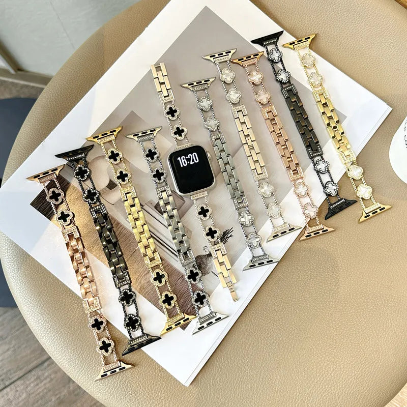 Vervangende band voor Apple Watch - klaverdessin