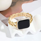 Vervangende armband voor Apple Watch in gouden staal