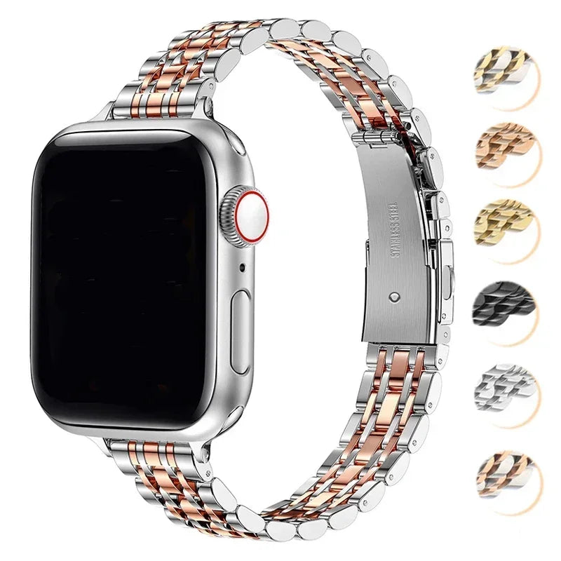 Vervangende band voor Apple Watch van roestvrij staal