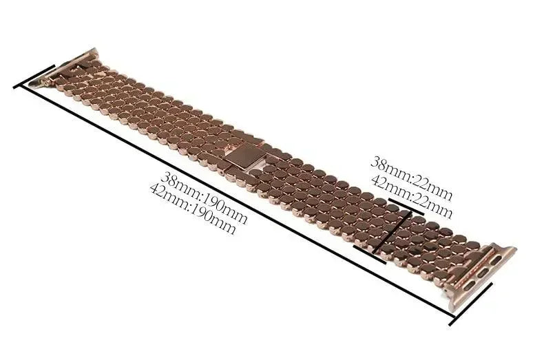 Vervangende band voor Apple Watch van roestvrij staal - voor dames 