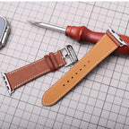 Vervangende leren band voor Apple Watch voor dames en heren