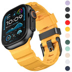 Vervangende band voor Apple Watch van dik silicone