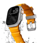 Vervangende band voor Apple Watch van dik silicone
