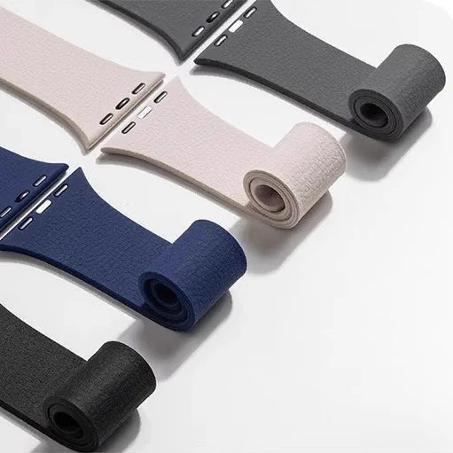 Vervangende band voor Apple Watch in magnetisch siliconen 