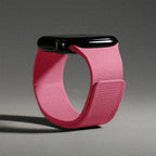 Vervangende band voor Apple Watch in magnetisch siliconen roze
