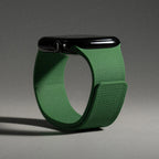 Vervangende band voor Apple Watch in magnetisch siliconen groen