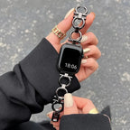 Vervangende armband voor Apple Watch voor dames zwart