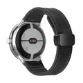 Vervangende band voor Google Pixel Watch in zwart leer