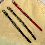 Bracelet de Style Vintage avec Etoiles marron