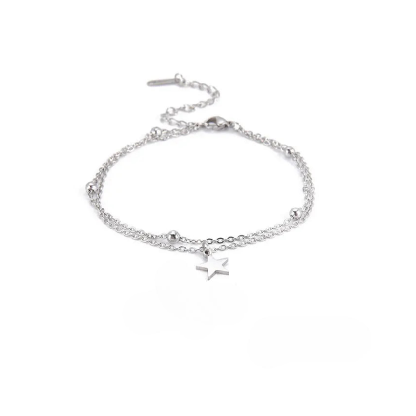 Bracelet Double avec Etoile