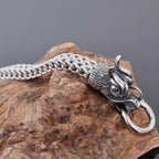 Zilveren Armband Draak