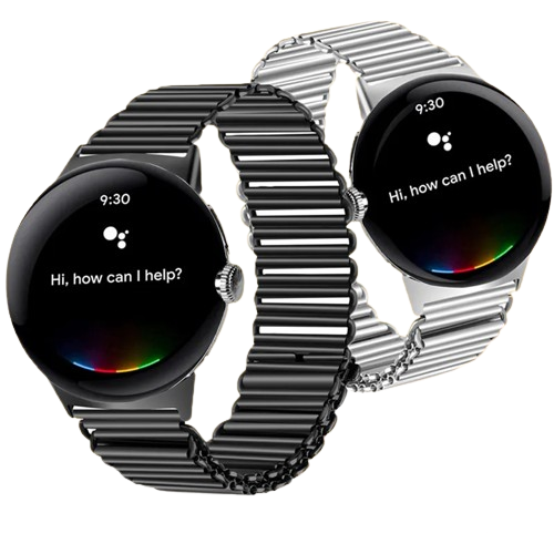 Armband van gehard staal voor Smartwatch Google Pixel Watch 1 & 2