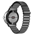 Armband van gehard staal voor Smartwatch Google Pixel Watch 1 & 2 zwart