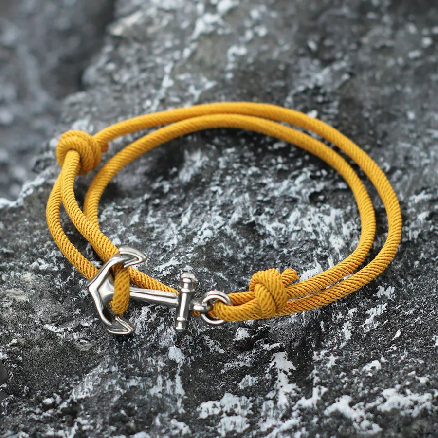 Ankerarmband van koord 