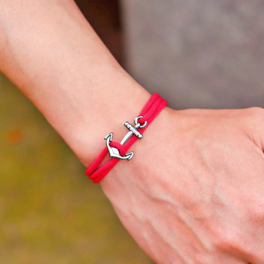 Ankerarmband van koord 