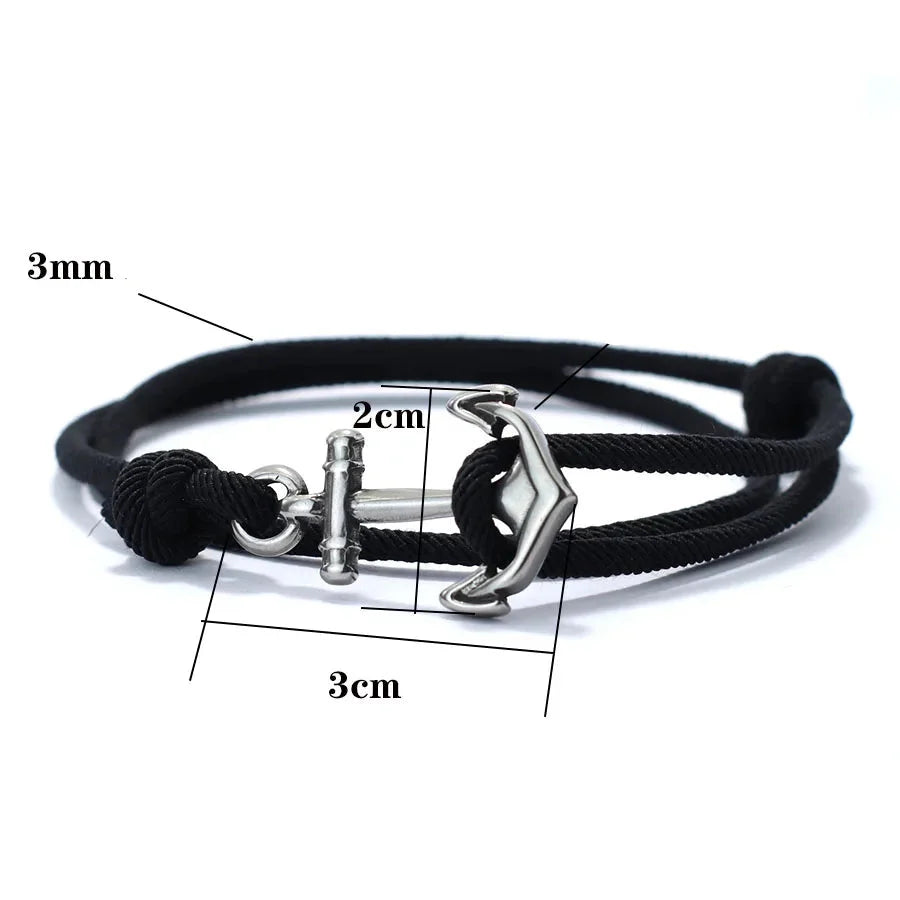 Ankerarmband van koord