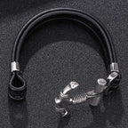 Leren Armband Anker - de Onoverwinnelijke 