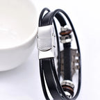 Bracelet en cuir guitare de rock'n'roll