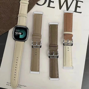 Leren Fitbit Bandje voor Fitbit Versa 3 Versa 4 Sense 2