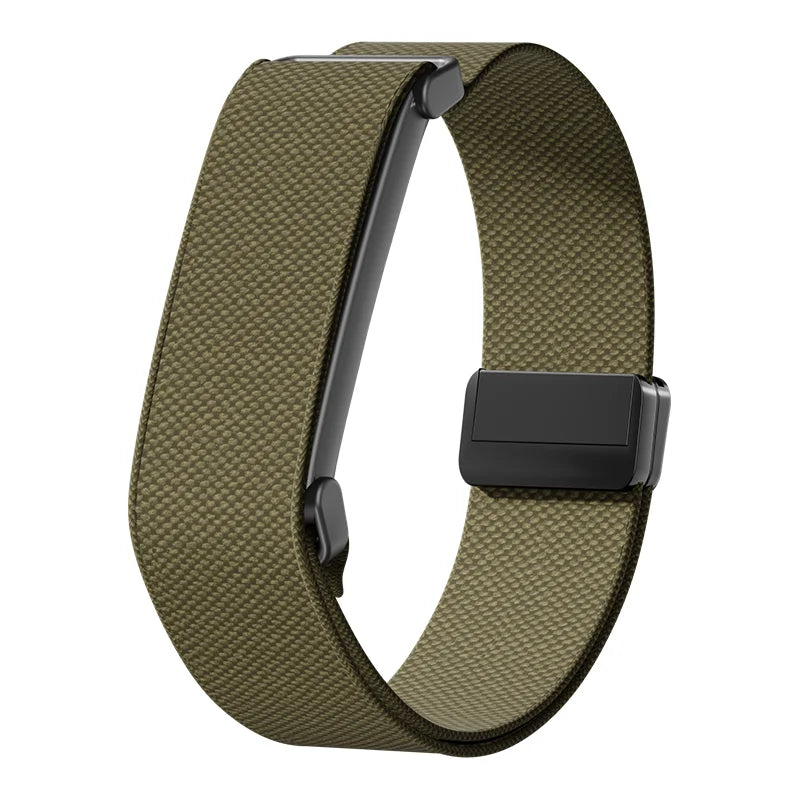 Nylon horlogeband voor Google Fitbit Air horloge groen