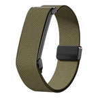 Nylon horlogeband voor Google Fitbit Air horloge groen