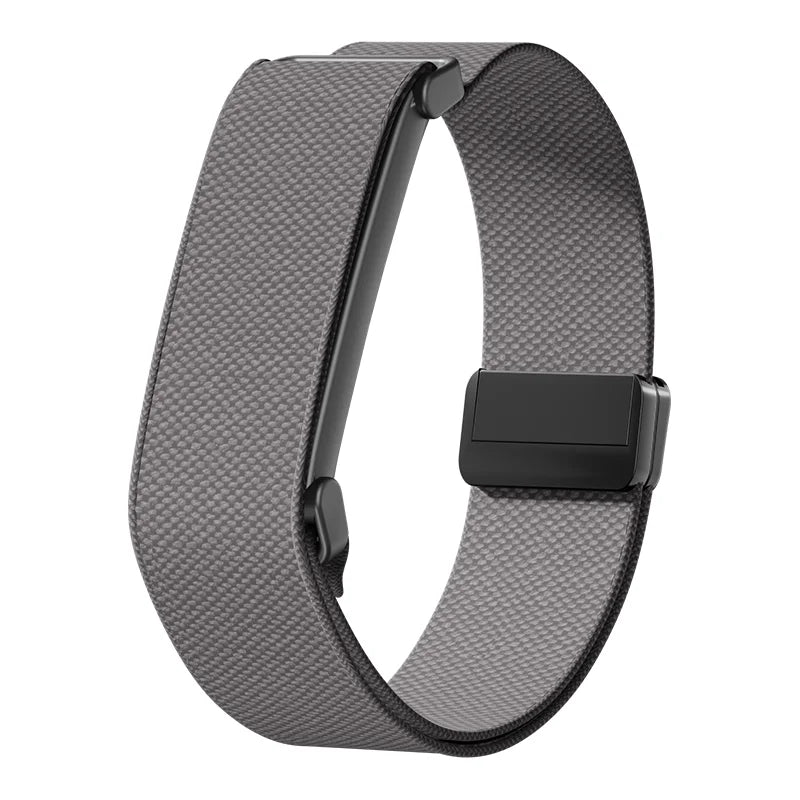 Nylon horlogeband voor Google Fitbit Air horloge donkergrijs