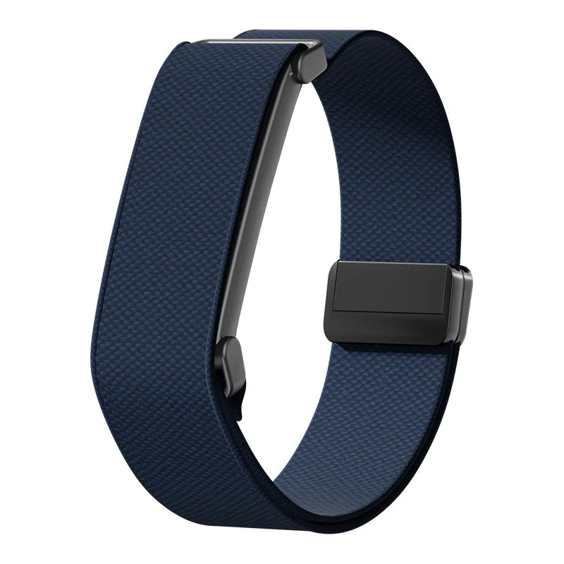 Nylon horlogeband voor Google Fitbit Air horloge blauw