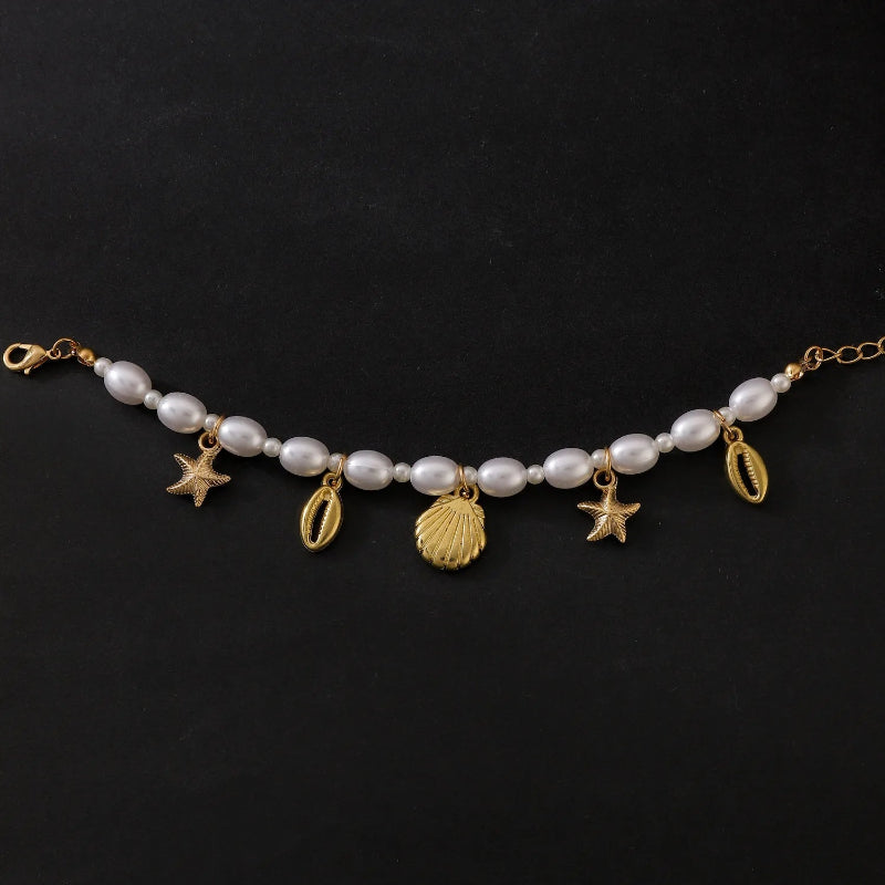 Bracelet en Perles avec Coquillages