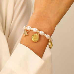 Bracelet en Perles avec Coquillages