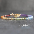 Bracelet en Pierres Naturelles 7 Chakras