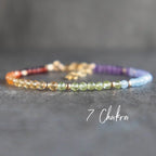 Bracelet en Pierres Naturelles 7 Chakras