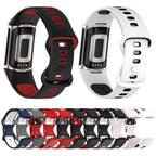 Siliconen bandje voor Fitbit Charge 5, Charge 6 horloge