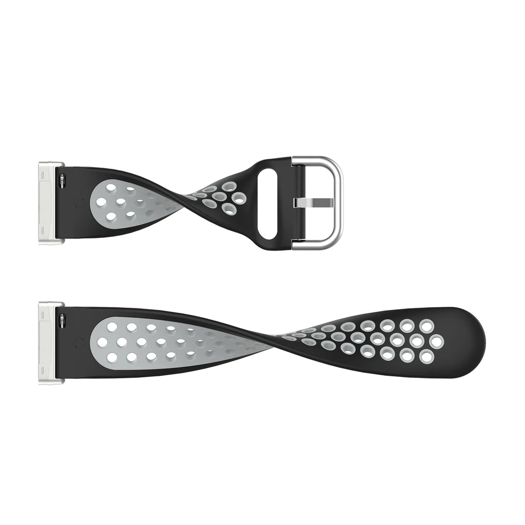 Siliconen armband voor Fitbit Versa 3, Versa 4, Sense 1 en Sense 2 horloge 