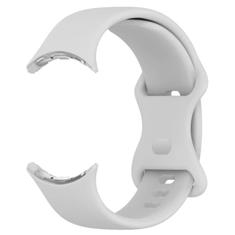 Siliconen bandje voor Google Pixel Watch 1 & 2 smartwatch grijs