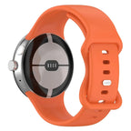 Siliconen bandje voor Google Pixel Watch 1 & 2 smartwatch oranje