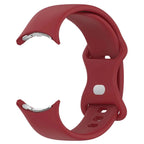Siliconen bandje voor Google Pixel Watch 1 & 2 smartwatch bordeaux