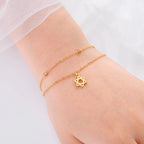 Bracelet Etoile de David or