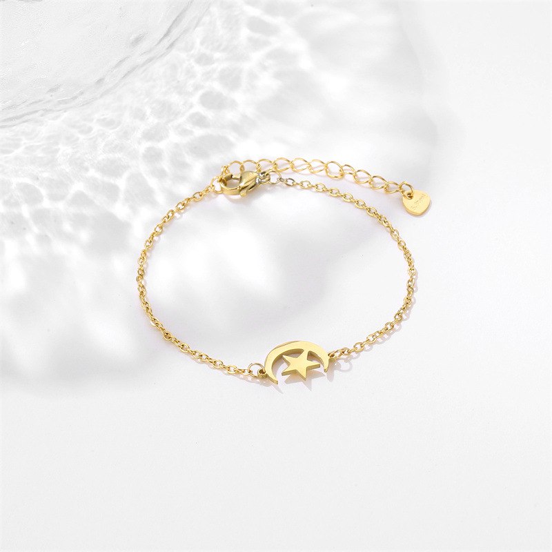 Ster en Maan Armband voor Dames 